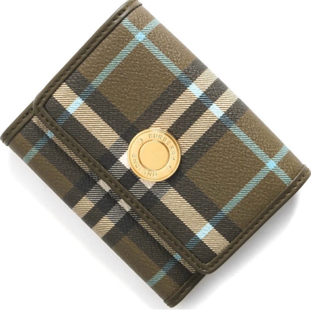 Burberry Women's Lancaster Check Folded Wallet - Picture 3 of 12
